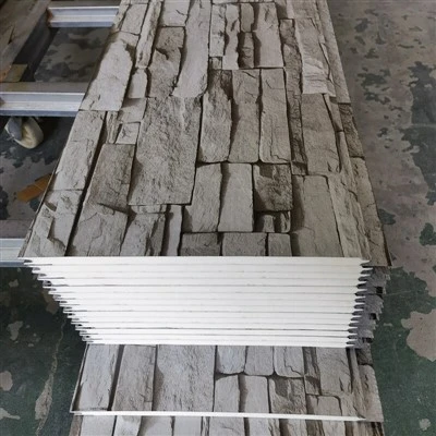 10 mm kovový Pu sendvičový panel pre vnútornú stenu